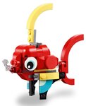 LEGO Creator - Set 3-en-1 Le dragon rouge (31145) pour enfants à partir de 6 ans