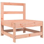vidaXL Salon de jardin 10 Pièces bois massif sapin de douglas