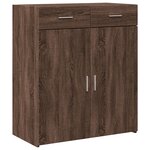 vidaXL Buffet chêne marron 80x42 5x93 cm bois d'ingénierie