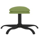 vidaXL Repose-pied Vert clair 60x60x36 cm Velours