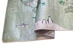 Tapis enfant MONDE 80 x 150 cm - Vert