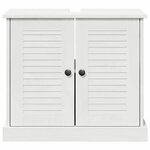 vidaXL Meuble Sous Évier VIGO Blanc antique 67.5 x 34 x 59 cm