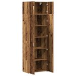 Armoire de rangement vidaXL Bois ancien 70x42 5x225 cm Bois d'ingénierie