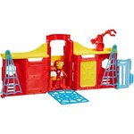 Hasbro F93515X0 - Marvel Spidey et ses amis extraordinaires  Coffret Tour Stark avec figurine Iron Man
