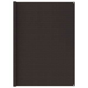 vidaXL Tapis de tente 250x600 cm Marron