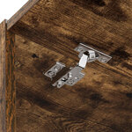 vidaXL Armoire pour machine à laver Chêne fumé 67 5 x 68 x 200 cm