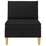 vidaXL Sofa avec rangement Tissu