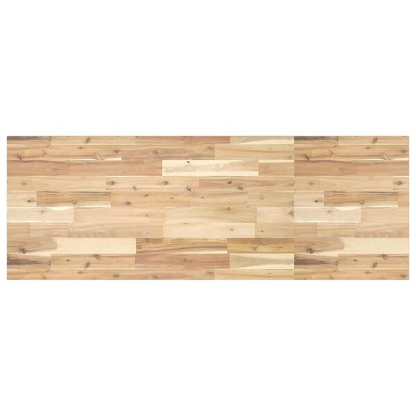 vidaXL Dessus de bureau non traité 140x50x2 cm bois d'acacia massif
