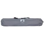 vidaXL Tente de plage 2 personnes gris libération rapide imperméable