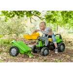Rolly Toys 023196 - Tracteur à pédales pour enfant rollyKid Deutz-Fahr