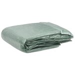 vidaXL Couverture de remplacement de serre (54 m²) 300x1800x200cm Vert