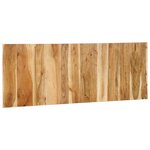 vidaXL Tête de lit 140 cm bois d'acacia massif