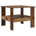 vidaXL Table basse Bois ancien 57 x 55 x 45 cm Bois d'ingénierie