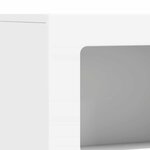 vidaXL Buffet Blanc 80 5 x 35 x 59 cm Bois d'ingénierie