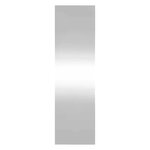 vidaXL Miroir mural 30x100 cm Verre Rectangulaire