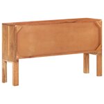 vidaXL Buffet 116x30x66 cm Bois d'acacia massif