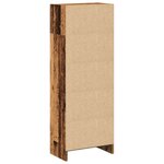 vidaXL Bibliothèque vieux bois 40x24x109 cm bois d'ingénierie