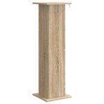 vidaXL Support de Plante Chêne Sonoma 30 5 x 30 x 100 5 cm
