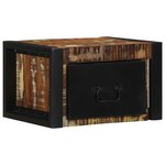 vidaXL Table de chevet multicolore 40x35x25 cm bois de récupération