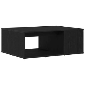 vidaXL Table basse Chêne noir 90 x 67 x 33 cm Bois d'ingénierie