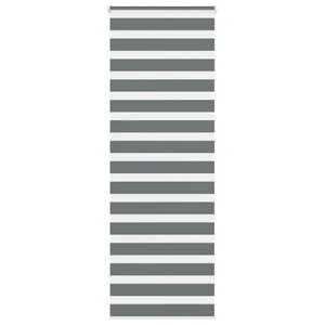 vidaXL Store zèbre gris foncé largeur du tissu 80 9 cm polyester