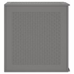vidaXL Boîte de Rangement de Jardin Gris clair 55 x 53 x 57 cm