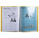 Protège-documents En Pp Recyclé Semi-rigide Beeblue 40 Vues - A4 - Couleurs Assorties - X 20 - Exacompta