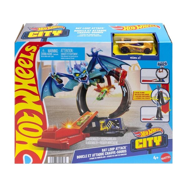 Mattel HTN78 - Hot Wheels Let's Race Netflix - Coffret circuit