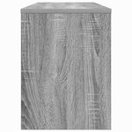 vidaXL Meuble TV Gris Sonoma 100 x 30 x 40 cm Bois d'ingénierie