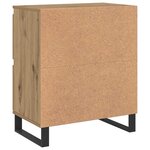 vidaXL Buffet 3 Pièces Chêne artisanal 60 x 35 x 70 cm