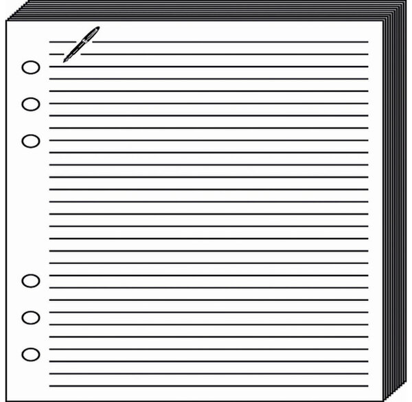 Recharge Accessoires Organiseur FICHES NOTES Timer 21 Blanc 15 x 21 cm QUOVADIS