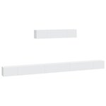 vidaXL Ensemble de meubles TV 6 Pièces Blanc Bois d'ingénierie