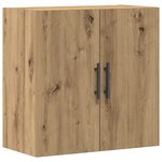 Meuble mural vidaXL En chêne artisanal 60x31 5x60 cm En bois d'ingénierie