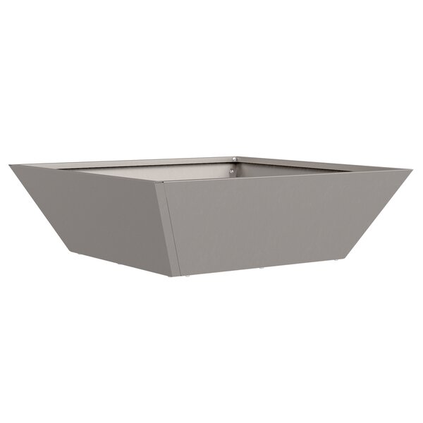 vidaXL Jardinière Bowl 50x50x15 cm en acier corten