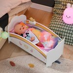 Zapf Creation 835999 - Baby born Lit arc-en-ciel pour poupée
