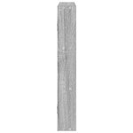 vidaXL Étagère murale sonoma gris 43x9x60 cm bois ingénierie