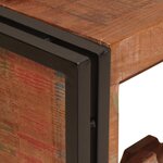 vidaXL Étagère à vin Marron 100 x 45 x 33 cm Bois récupéré massif