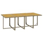 vidaXL Ensemble à dîner de jardin coussins 9 Pièces Résine tressée Beige