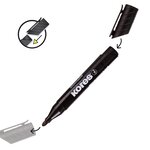 Etui de 4 marqueurs permanents 'K Marker' Pointe ogive 3 mm Assortis KORES