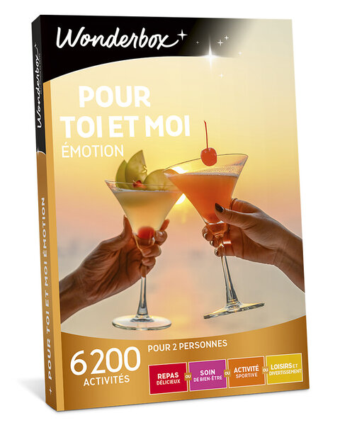 Coffret cadeau - WONDERBOX - Pour toi et moi Emotion
