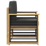 vidaXL Ensemble de canapés d'extérieur Polyester Blanc
