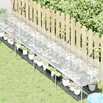 vidaXL Housse de protection plantes avec œillets 1x5 m polyéthylène