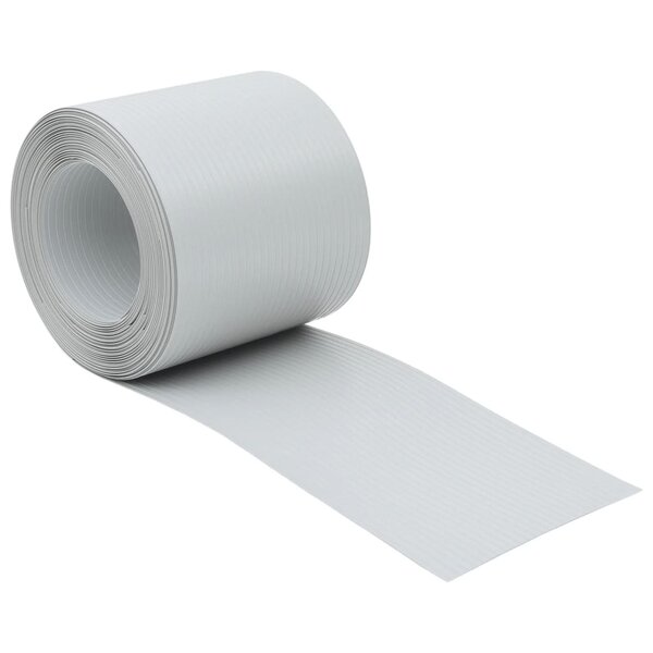 vidaXL Brises-vues de jardin 10 Pièces gris clair 252 5x19 cm PVC