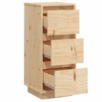 vidaXL Buffet 32x34x75 cm Bois massif de pin