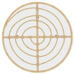 vidaXL Ensemble à manger de jardin 3 Pièces Résine tressée