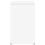 vidaXL Tables d'appoint 2 Pièces blanc 50x30x50 cm bois d’ingénierie