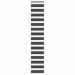 vidaXL Store zèbre noir 45x230 cm largeur du tissu 40 9 cm polyester