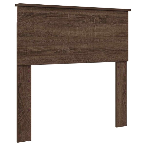 vidaXL Tête de lit Chêne brun 90 cm Bois d'ingénierie