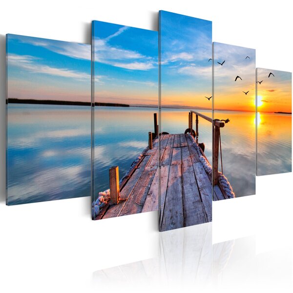 Tableau - lake of memories l x h en cm 100x50