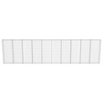 vidaXL Mur à gabion avec couvercles Acier galvanisé 600 x 30 x 150 cm